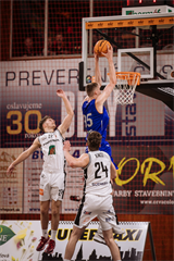 1. semifinále Niké SBL: BC Prievidza - Spišskí Rytieri 81:83 (foto: Vladimír Králik)	