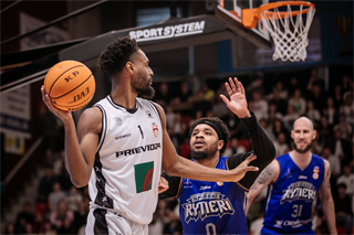 1. semifinále Niké SBL: BC Prievidza - Spišskí Rytieri 81:83 (foto: Vladimír Králik)	