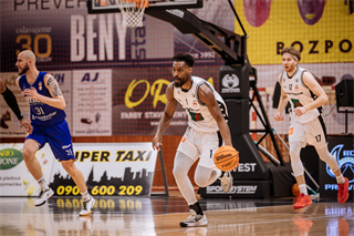 1. semifinále Niké SBL: BC Prievidza - Spišskí Rytieri 81:83 (foto: Vladimír Králik)	