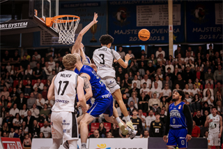 1. semifinále Niké SBL: BC Prievidza - Spišskí Rytieri 81:83 (foto: Vladimír Králik)	