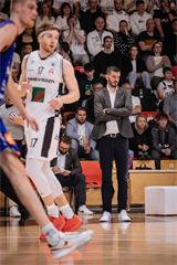 1. semifinále Niké SBL: BC Prievidza - Spišskí Rytieri 81:83 (foto: Vladimír Králik)	