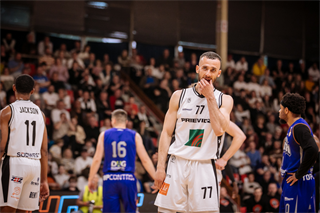 1. semifinále Niké SBL: BC Prievidza - Spišskí Rytieri 81:83 (foto: Vladimír Králik)	