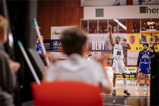 1. semifinále Niké SBL: BC Prievidza - Spišskí Rytieri 81:83 (foto: Vladimír Králik)	