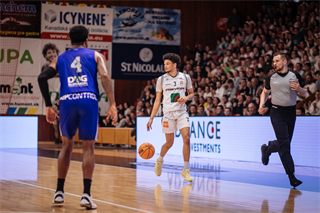 1. semifinále Niké SBL: BC Prievidza - Spišskí Rytieri 81:83 (foto: Vladimír Králik)	