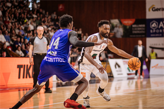 1. semifinále Niké SBL: BC Prievidza - Spišskí Rytieri 81:83 (foto: Vladimír Králik)	