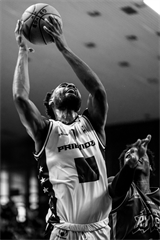1. semifinále Niké SBL: BC Prievidza - Spišskí Rytieri 81:83 (foto: Vladimír Králik)	