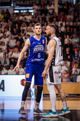 1. semifinále Niké SBL: BC Prievidza - Spišskí Rytieri 81:83 (foto: Vladimír Králik)	