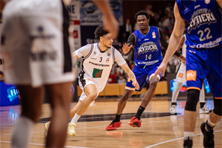 1. semifinále Niké SBL: BC Prievidza - Spišskí Rytieri 81:83 (foto: Vladimír Králik)	