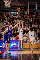 1. semifinále Niké SBL: BC Prievidza - Spišskí Rytieri 81:83 (foto: Vladimír Králik)	
