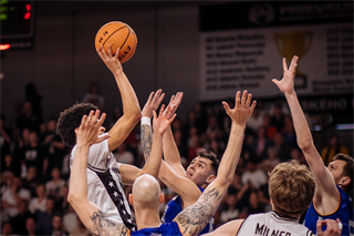 1. semifinále Niké SBL: BC Prievidza - Spišskí Rytieri 81:83 (foto: Vladimír Králik)	