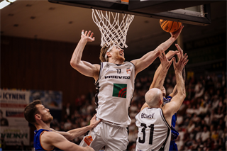 1. semifinále Niké SBL: BC Prievidza - Spišskí Rytieri 81:83 (foto: Vladimír Králik)	