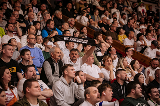 1. semifinále Niké SBL: BC Prievidza - Spišskí Rytieri 81:83 (foto: Vladimír Králik)	