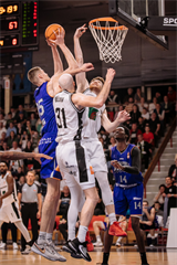 1. semifinále Niké SBL: BC Prievidza - Spišskí Rytieri 81:83 (foto: Vladimír Králik)	