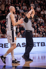 1. semifinále Niké SBL: BC Prievidza - Spišskí Rytieri 81:83 (foto: Vladimír Králik)	