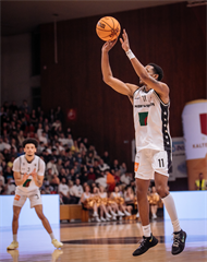 1. semifinále Niké SBL: BC Prievidza - Spišskí Rytieri 81:83 (foto: Vladimír Králik)	