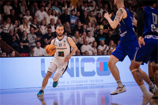 1. semifinále Niké SBL: BC Prievidza - Spišskí Rytieri 81:83 (foto: Vladimír Králik)	