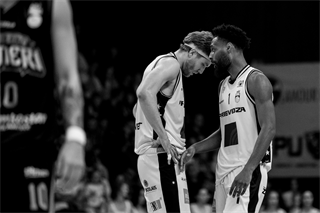 1. semifinále Niké SBL: BC Prievidza - Spišskí Rytieri 81:83 (foto: Vladimír Králik)	