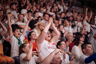 1. semifinále Niké SBL: BC Prievidza - Spišskí Rytieri 81:83 (foto: Vladimír Králik)	