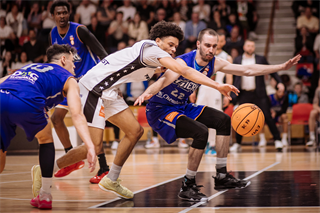 1. semifinále Niké SBL: BC Prievidza - Spišskí Rytieri 81:83 (foto: Vladimír Králik)	