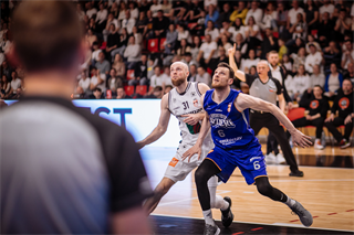 1. semifinále Niké SBL: BC Prievidza - Spišskí Rytieri 81:83 (foto: Vladimír Králik)	
