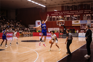 1. semifinále Niké SBL: BC Prievidza - Spišskí Rytieri 81:83 (foto: Vladimír Králik)	