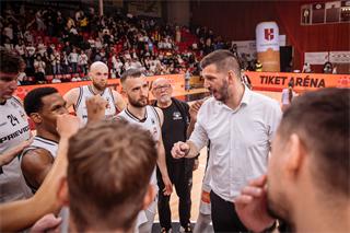 1. semifinále Niké SBL: BC Prievidza - Spišskí Rytieri 81:83 (foto: Vladimír Králik)	