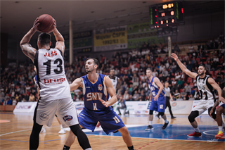 BC Prievidza -BK 04 AC LB Spišská Nová Ves 71:82 (foto: Vladimír Králik)