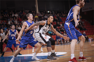 BC Prievidza -BK 04 AC LB Spišská Nová Ves 71:82 (foto: Vladimír Králik)