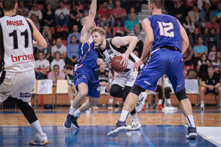 BC Prievidza -BK 04 AC LB Spišská Nová Ves 71:82 (foto: Vladimír Králik)