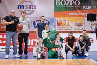 BC Prievidza -BK 04 AC LB Spišská Nová Ves 71:82 (foto: Vladimír Králik)