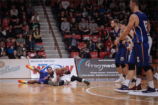 BC Prievidza -BK 04 AC LB Spišská Nová Ves 71:82 (foto: Vladimír Králik)