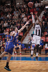 BC Prievidza -BK 04 AC LB Spišská Nová Ves 71:82 (foto: Vladimír Králik)
