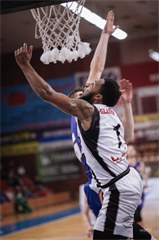 BC Prievidza -BK 04 AC LB Spišská Nová Ves 71:82 (foto: Vladimír Králik)