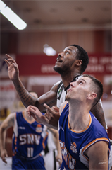 BC Prievidza -BK 04 AC LB Spišská Nová Ves 71:82 (foto: Vladimír Králik)