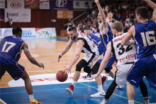 BC Prievidza -BK 04 AC LB Spišská Nová Ves 71:82 (foto: Vladimír Králik)