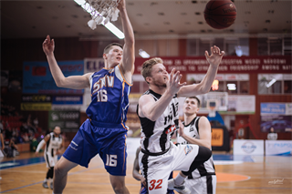 BC Prievidza -BK 04 AC LB Spišská Nová Ves 71:82 (foto: Vladimír Králik)
