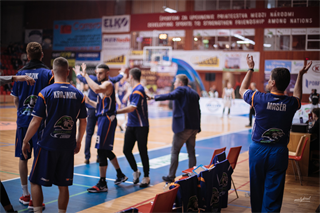 BC Prievidza -BK 04 AC LB Spišská Nová Ves 71:82 (foto: Vladimír Králik)