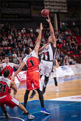 BC Prievidza -PP & TV RAJ Žilina 64:58 (foto: Vladimír Králik)