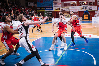 BC Prievidza -PP & TV RAJ Žilina 64:58 (foto: Vladimír Králik)