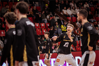 5. zápas štvrťfinále Niké SBL: BC Prievidza - Inter Bratislava 79:78 (foto: Vladimír Králik)	