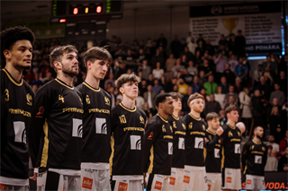 5. zápas štvrťfinále Niké SBL: BC Prievidza - Inter Bratislava 79:78 (foto: Vladimír Králik)	
