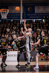 5. zápas štvrťfinále Niké SBL: BC Prievidza - Inter Bratislava 79:78 (foto: Vladimír Králik)	