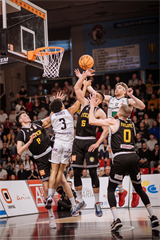 5. zápas štvrťfinále Niké SBL: BC Prievidza - Inter Bratislava 79:78 (foto: Vladimír Králik)	