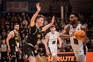 5. zápas štvrťfinále Niké SBL: BC Prievidza - Inter Bratislava 79:78 (foto: Vladimír Králik)	