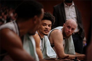 5. zápas štvrťfinále Niké SBL: BC Prievidza - Inter Bratislava 79:78 (foto: Vladimír Králik)	