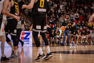 5. zápas štvrťfinále Niké SBL: BC Prievidza - Inter Bratislava 79:78 (foto: Vladimír Králik)	