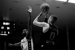 5. zápas štvrťfinále Niké SBL: BC Prievidza - Inter Bratislava 79:78 (foto: Vladimír Králik)	