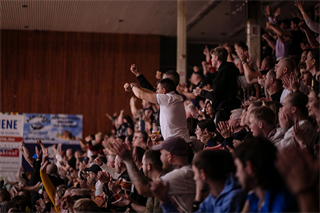 5. zápas štvrťfinále Niké SBL: BC Prievidza - Inter Bratislava 79:78 (foto: Vladimír Králik)	