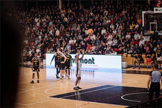5. zápas štvrťfinále Niké SBL: BC Prievidza - Inter Bratislava 79:78 (foto: Vladimír Králik)	