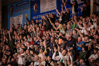 5. zápas štvrťfinále Niké SBL: BC Prievidza - Inter Bratislava 79:78 (foto: Vladimír Králik)	